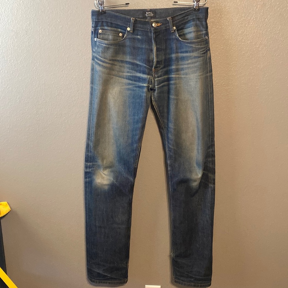 A.P.C. Brand Women’s jeans size 30 Blue denim Button up fly